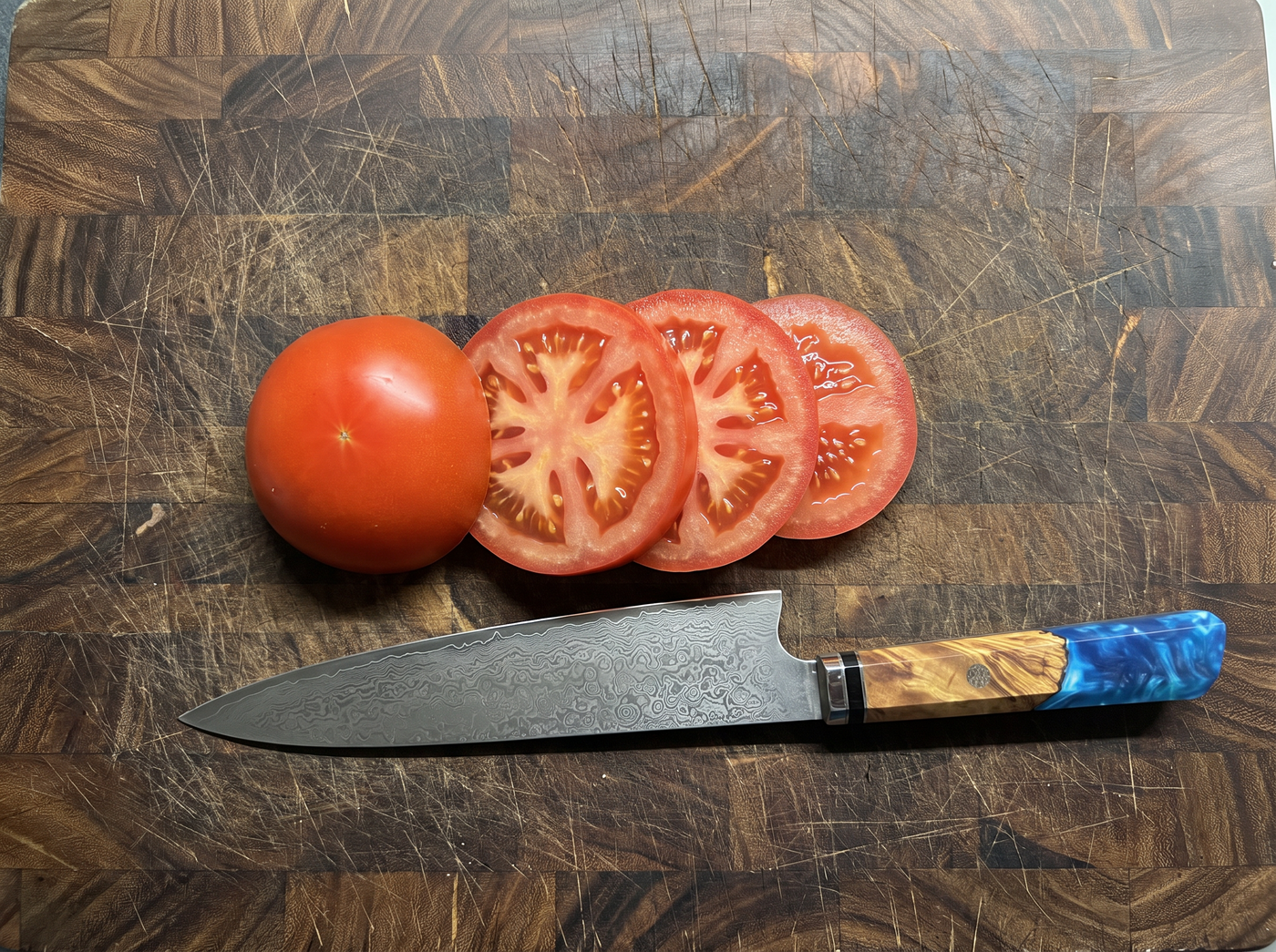 Three clean slices