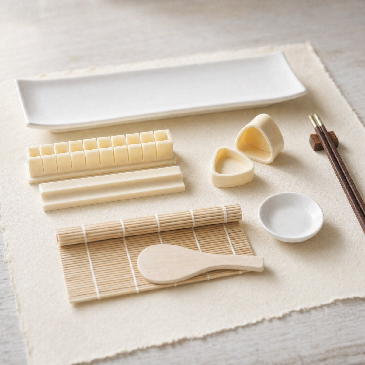 The Roll kit seen from across the table